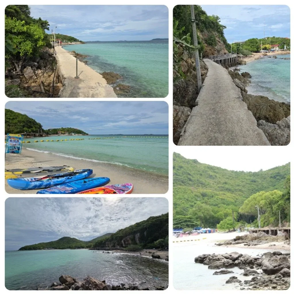 หาดเทียน เกาะล้าน น้ำใส หาดสวย พร้อมเซเลป “น้องห่าน”