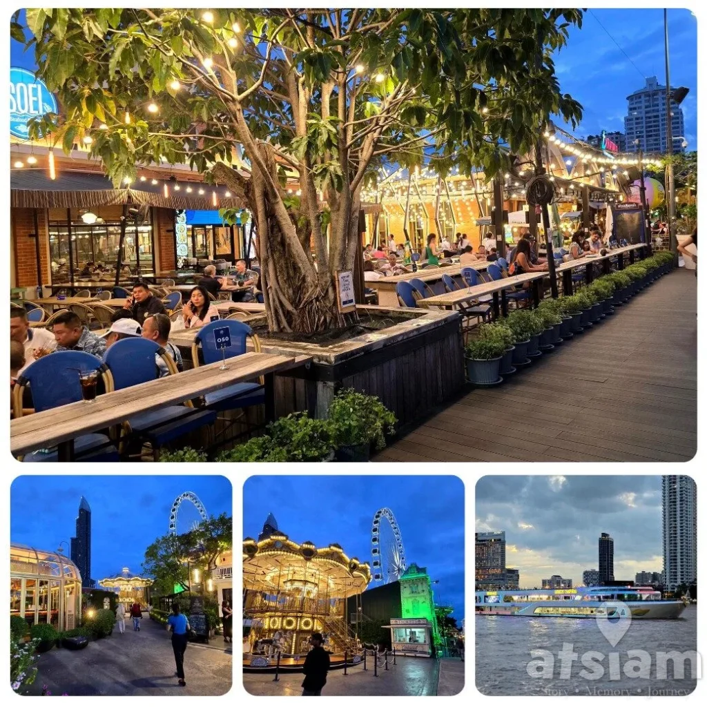 Asiatique The Riverfront แลนด์มาร์คริมแม่น้ำเจ้าพระยา