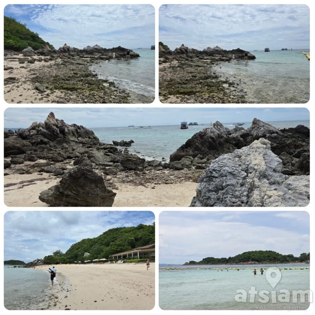 หาดตา-ยาย เกาะล้าน ชายหาดเงียบสงบกับมุมลับริมทะเล