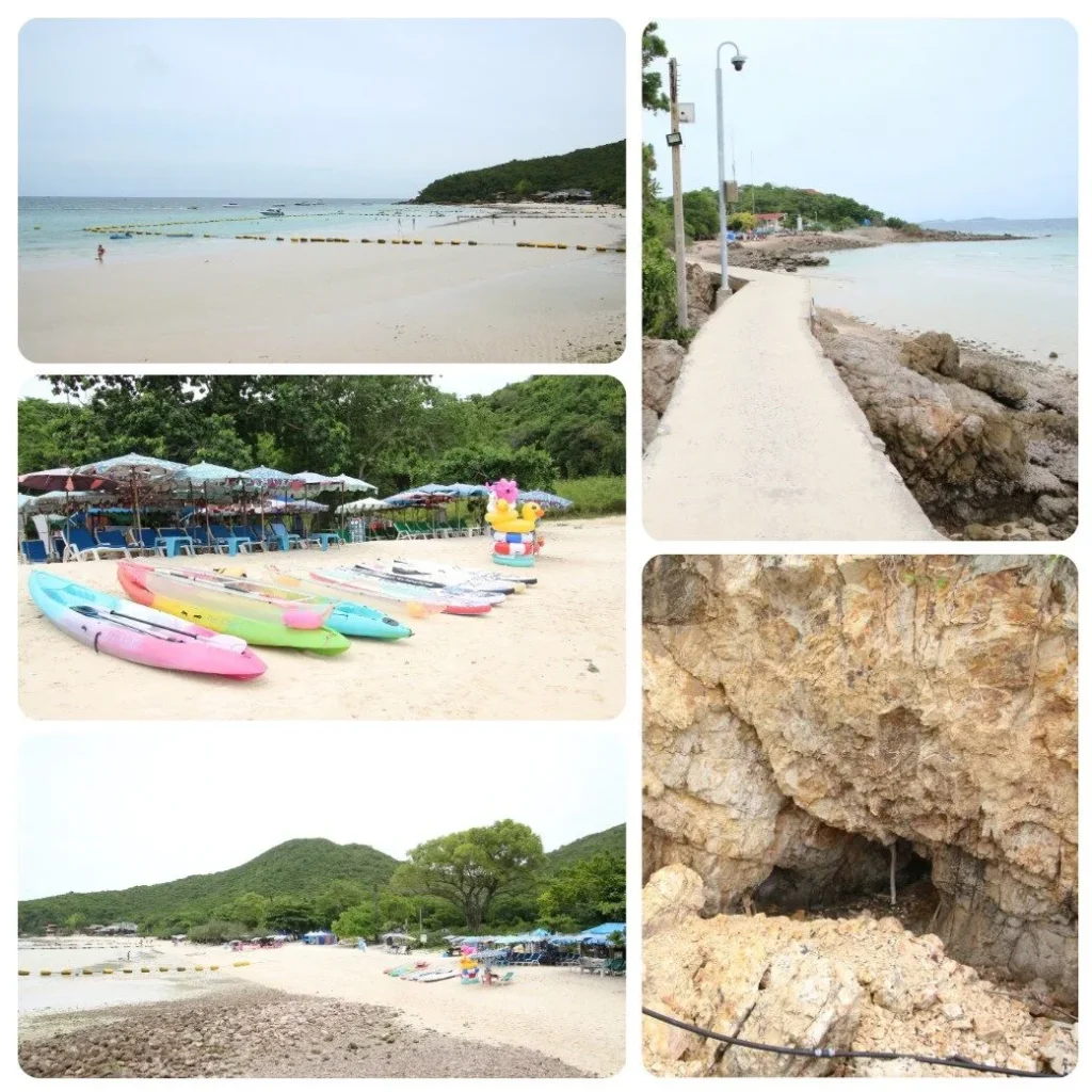หาดเทียน เกาะล้าน น้ำใส หาดสวย พร้อมเซเลป “น้องห่าน”