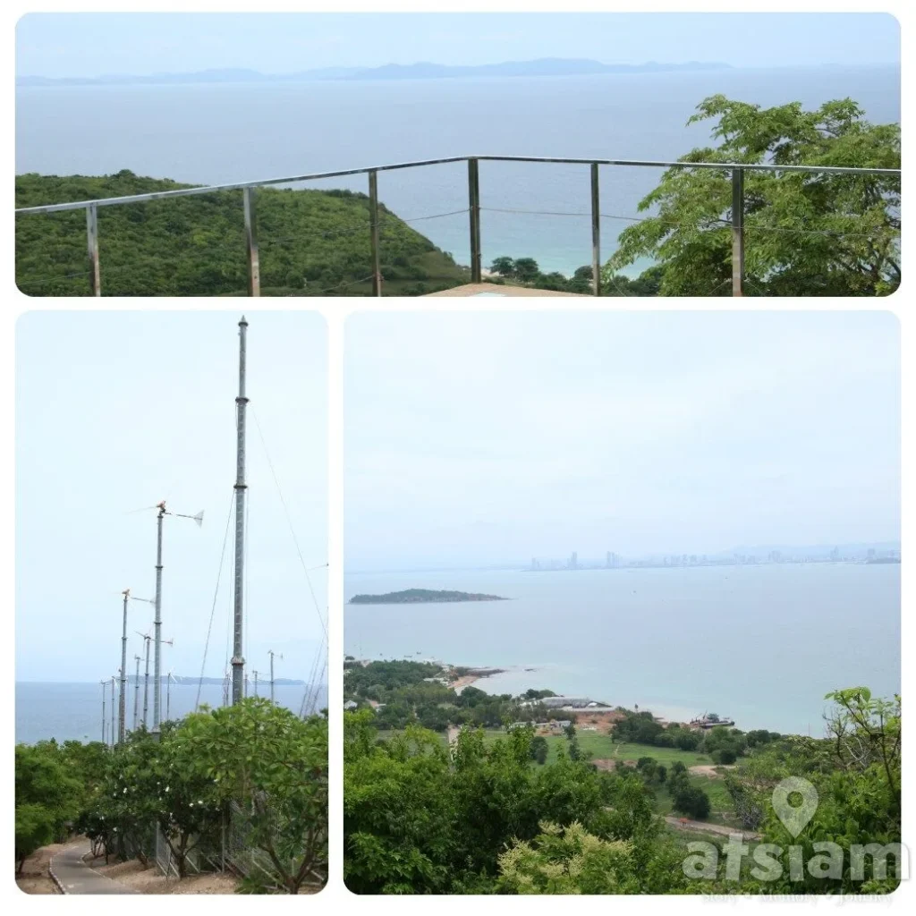 จุดชมวิวกังหันลม เกาะล้าน วิวทะเล 360 องศา