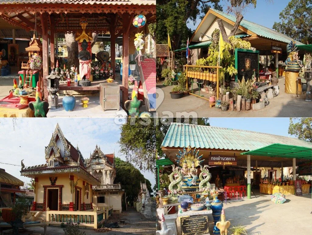 วัดมุจลินทร์ ลพบุรี - ยลโฉมพระอุโบสถลอยน้ำและวิจิตรประติมากรรมพญานาคแห่งท่าวุ้ง