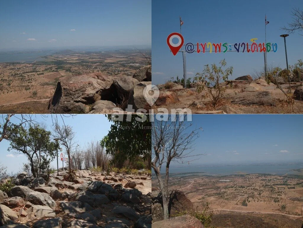เขาพระยาเดินธง ลพบุรี – จุดชมวิวพาโนรามาสุดสายตา มองเห็นเขื่อนป่าสักชลสิทธิ์ได้ทั้งเขื่อน