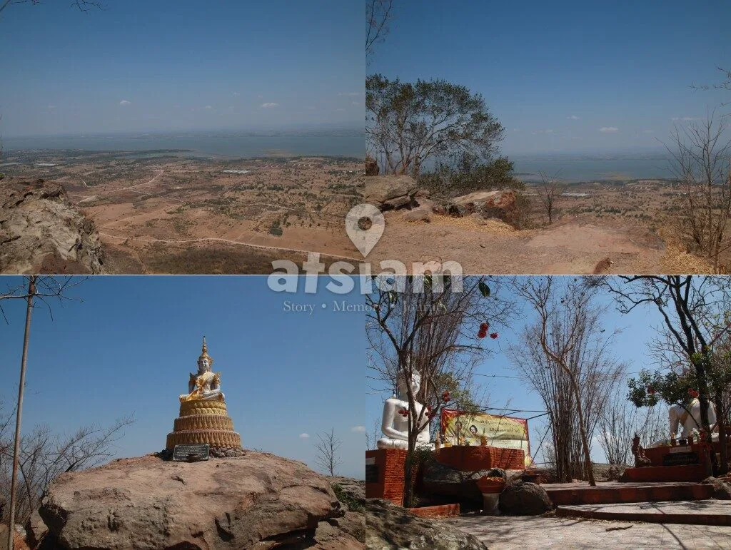 เขาพระยาเดินธง ลพบุรี – จุดชมวิวพาโนรามาสุดสายตา มองเห็นเขื่อนป่าสักชลสิทธิ์ได้ทั้งเขื่อน