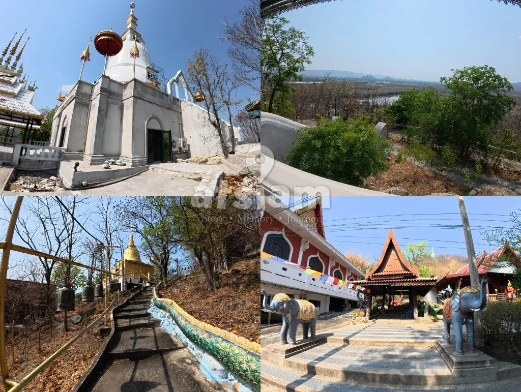 วัดเขาลังพัฒนา ลพบุรี - เจดีย์พุทธสิริและมนต์เสน่ห์แห่งศรัทธาท่ามกลางวงโอบล้อมของขุนเขา