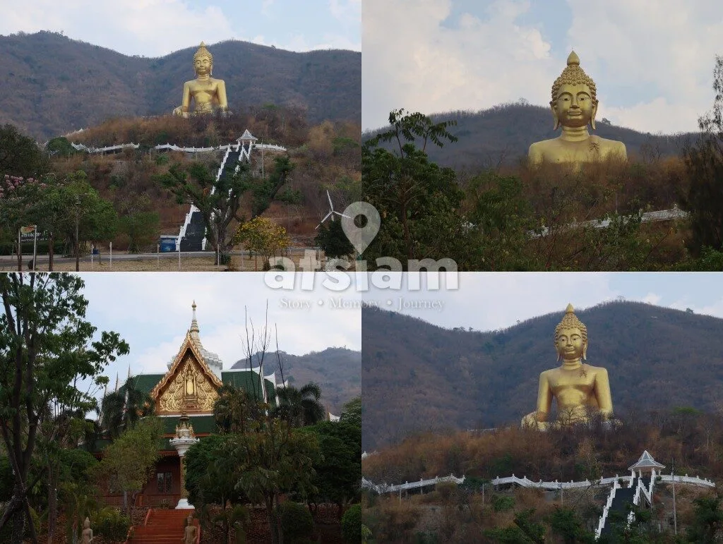 วัดเขาวงพระจันทร์ ลพบุรี - พิสูจน์ศรัทธาบนบันได 3,790 ขั้นสู่ยอดเขาที่สูงที่สุดในจังหวัด