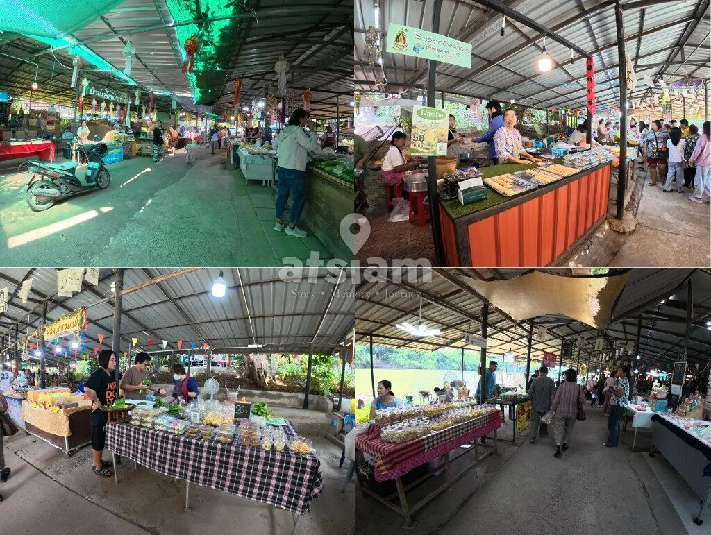 ตลาดต้นตาล, ตลาดน้ำสระบุรี, เสาไห้, ไทยยวน, ที่เที่ยวสระบุรี, ตลาดต้าน้ำโบราณบ้านต้นตาล