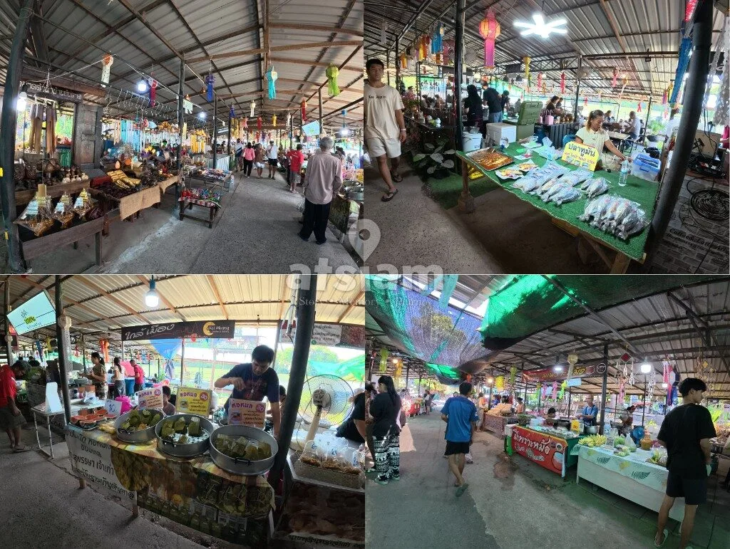 ตลาดต้นตาล, ตลาดน้ำสระบุรี, เสาไห้, ไทยยวน, ที่เที่ยวสระบุรี, ตลาดต้าน้ำโบราณบ้านต้นตาล