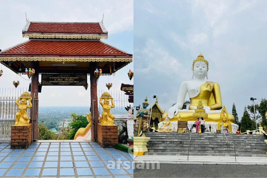 วัดพระธาตุดอยคำ เชียงใหม่ ขอพรหลวงพ่อทันใจ แก้บนพวงมาลัยดอกมะลิ ศรัทธาไม่ขาดสาย