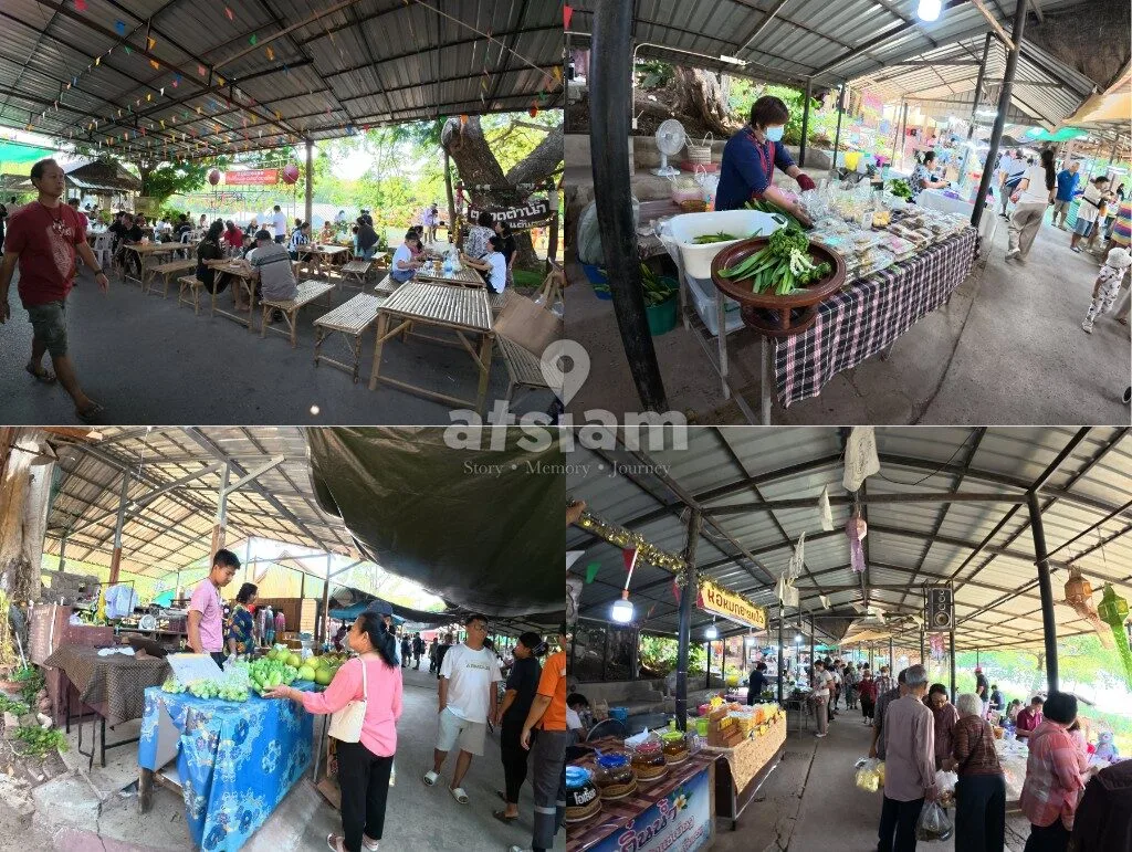 ตลาดต้นตาล, ตลาดน้ำสระบุรี, เสาไห้, ไทยยวน, ที่เที่ยวสระบุรี, ตลาดต้าน้ำโบราณบ้านต้นตาล