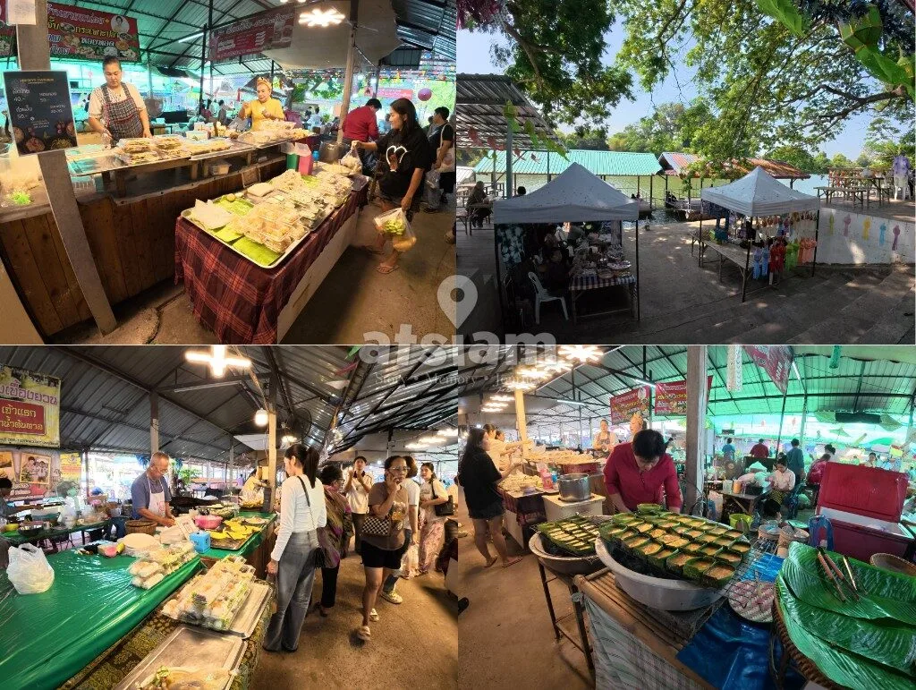 ตลาดต้นตาล, ตลาดน้ำสระบุรี, เสาไห้, ไทยยวน, ที่เที่ยวสระบุรี, ตลาดต้าน้ำโบราณบ้านต้นตาล