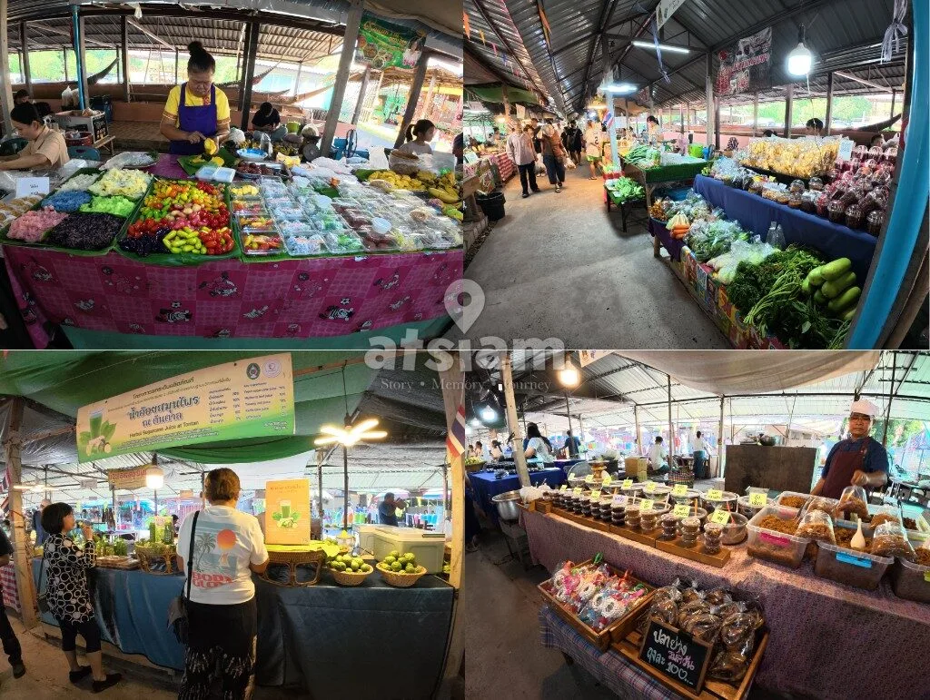 ตลาดต้นตาล, ตลาดน้ำสระบุรี, เสาไห้, ไทยยวน, ที่เที่ยวสระบุรี, ตลาดต้าน้ำโบราณบ้านต้นตาล