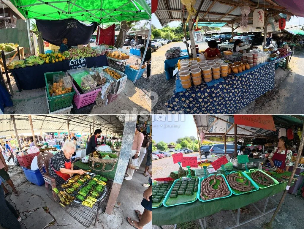 ตลาดต้นตาล, ตลาดน้ำสระบุรี, เสาไห้, ไทยยวน, ที่เที่ยวสระบุรี, ตลาดต้าน้ำโบราณบ้านต้นตาล
