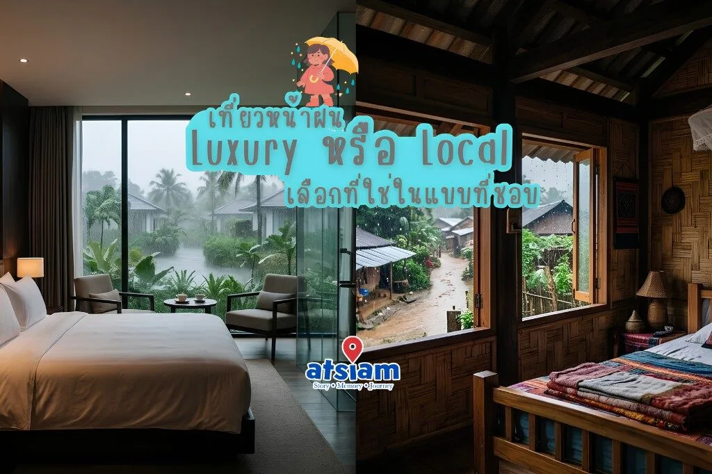 เที่ยวหน้าฝน Luxury หรือ Local เลือกที่ใช่ในแบบที่ชอบ