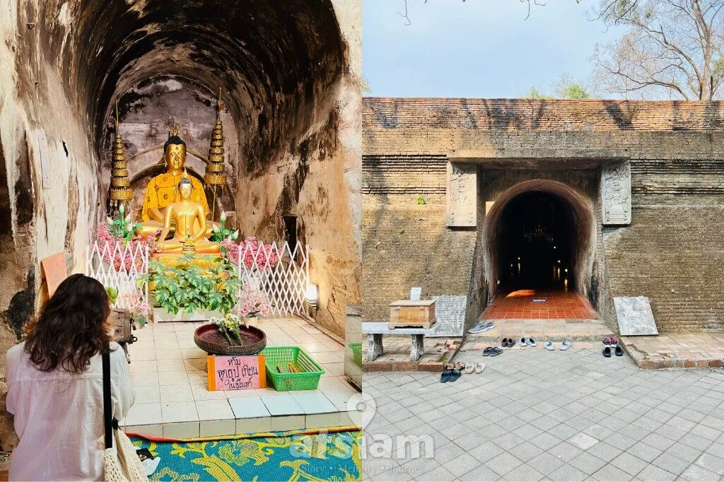 วัดอุโมงค์ สวนพุทธธรรม เชียงใหม่ เดินลอดอุโมงค์โบราณ สงบลึกกลางธรรมชาติ