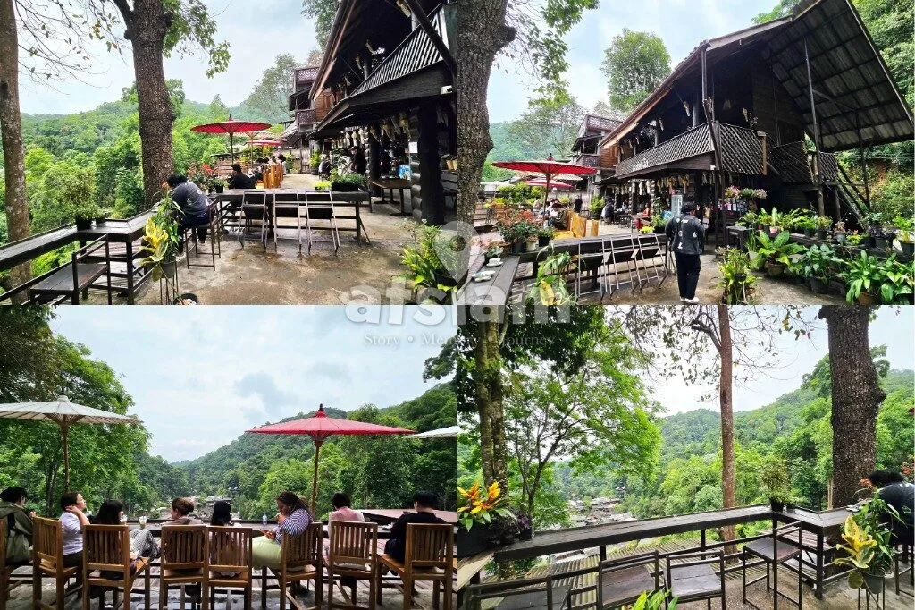 ระเบียงวิว แม่กำปอง คาเฟ่เล็กแต่วิวใหญ่ มองหมู่บ้านแบบเต็มตา