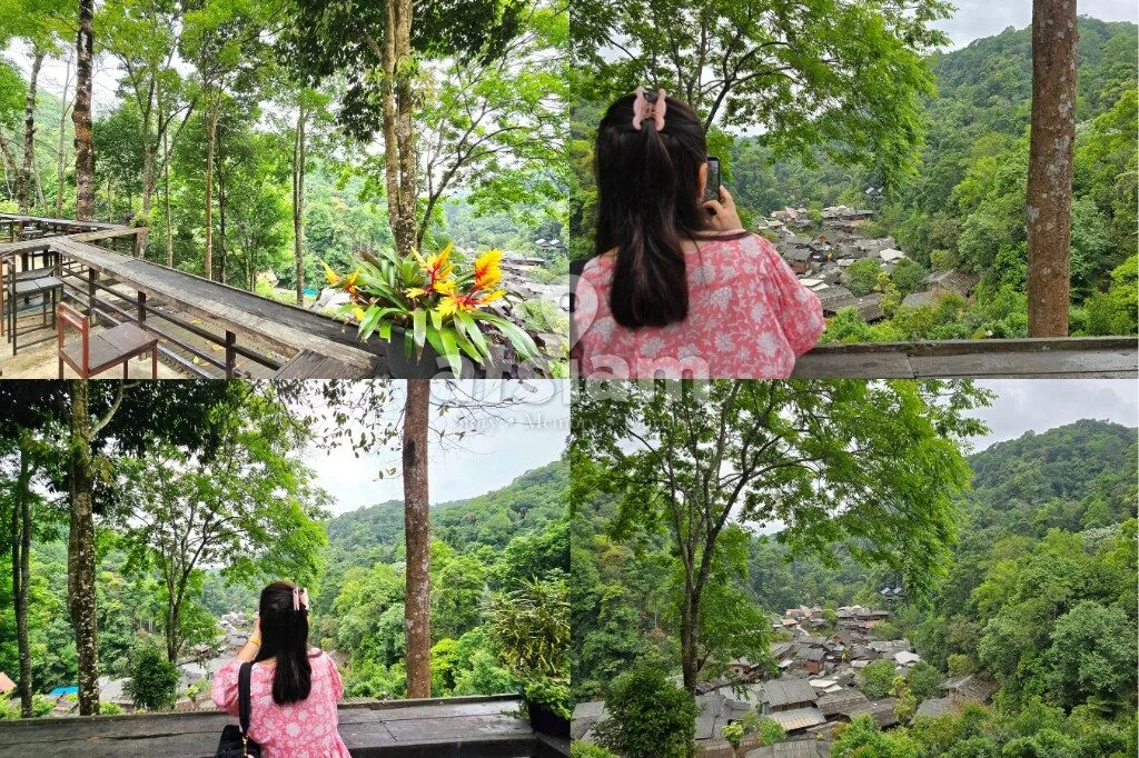 ระเบียงวิว แม่กำปอง คาเฟ่เล็กแต่วิวใหญ่ มองหมู่บ้านแบบเต็มตา