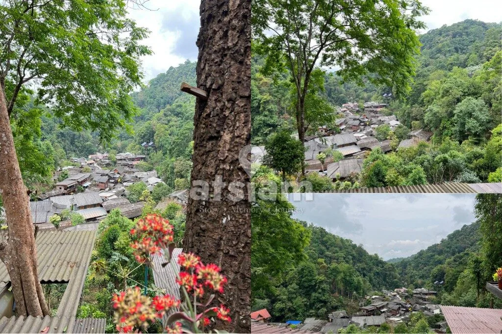 ระเบียงวิว แม่กำปอง คาเฟ่เล็กแต่วิวใหญ่ มองหมู่บ้านแบบเต็มตา