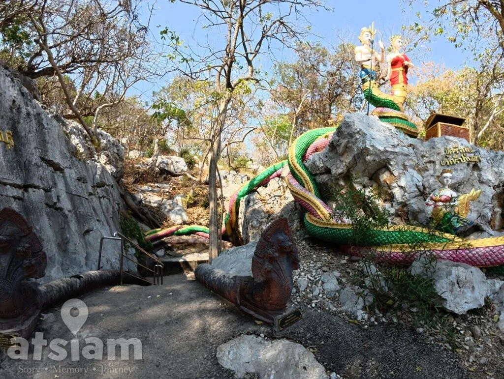 วัดถ้ำตะโก ลพบุรี - ตามรอยพุทธศิลป์จำลองนครวัดและพลังศรัทธาแห่ง "หลวงพ่อเภา"