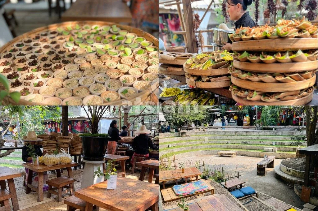 บ้านข้างวัด เชียงใหม่ เดินชิลในหมู่บ้านศิลปะ จิบกาแฟ กินเพลิน ถ่ายรูปอบอุ่นทุกมุม