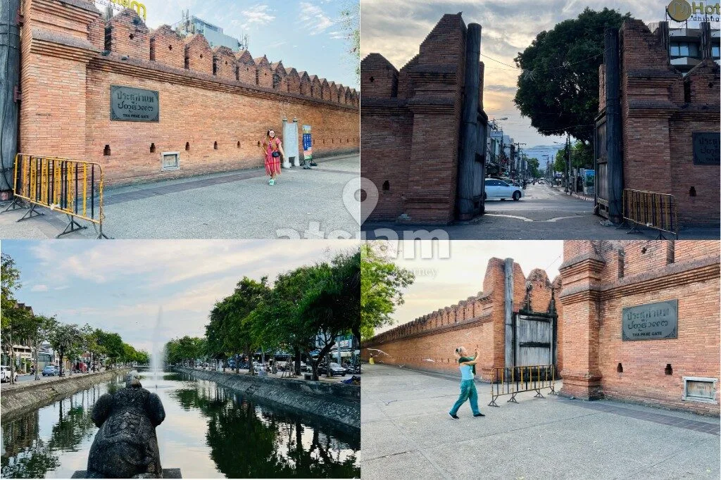 ประตูท่าแพ เชียงใหม่ แลนด์มาร์กเมืองเก่า เดินชิล ถ่ายรูปกำแพงอิฐสุดคลาสสิก