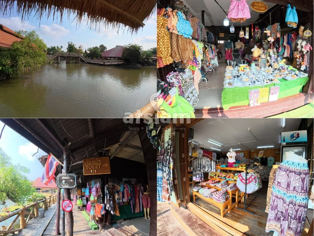 ตลาดน้ำอโยธยา อยุธยา - มนต์เสน่ห์กรุงศรีฯ เดินเพลิน ชิมช้อป ท่ามกลางบรรยากาศย้อนวันวาน