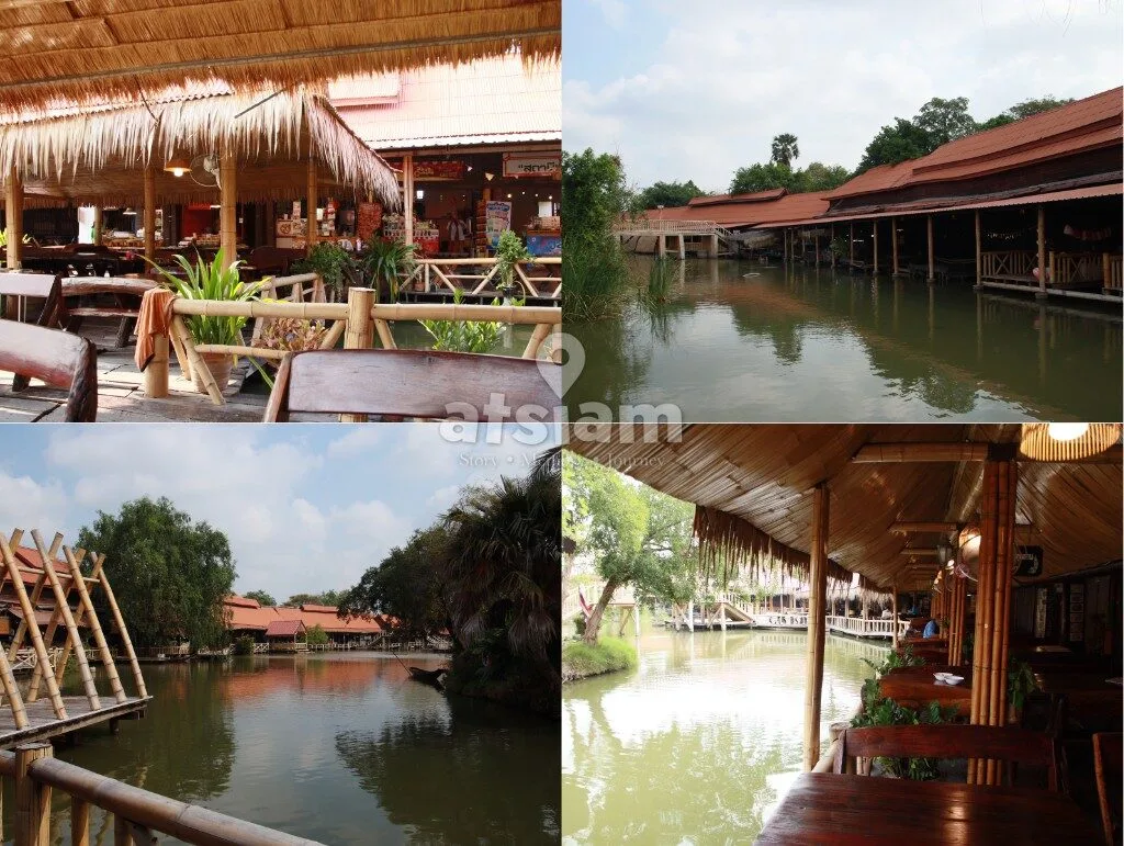 ตลาดน้ำอโยธยา อยุธยา - มนต์เสน่ห์กรุงศรีฯ เดินเพลิน ชิมช้อป ท่ามกลางบรรยากาศย้อนวันวาน