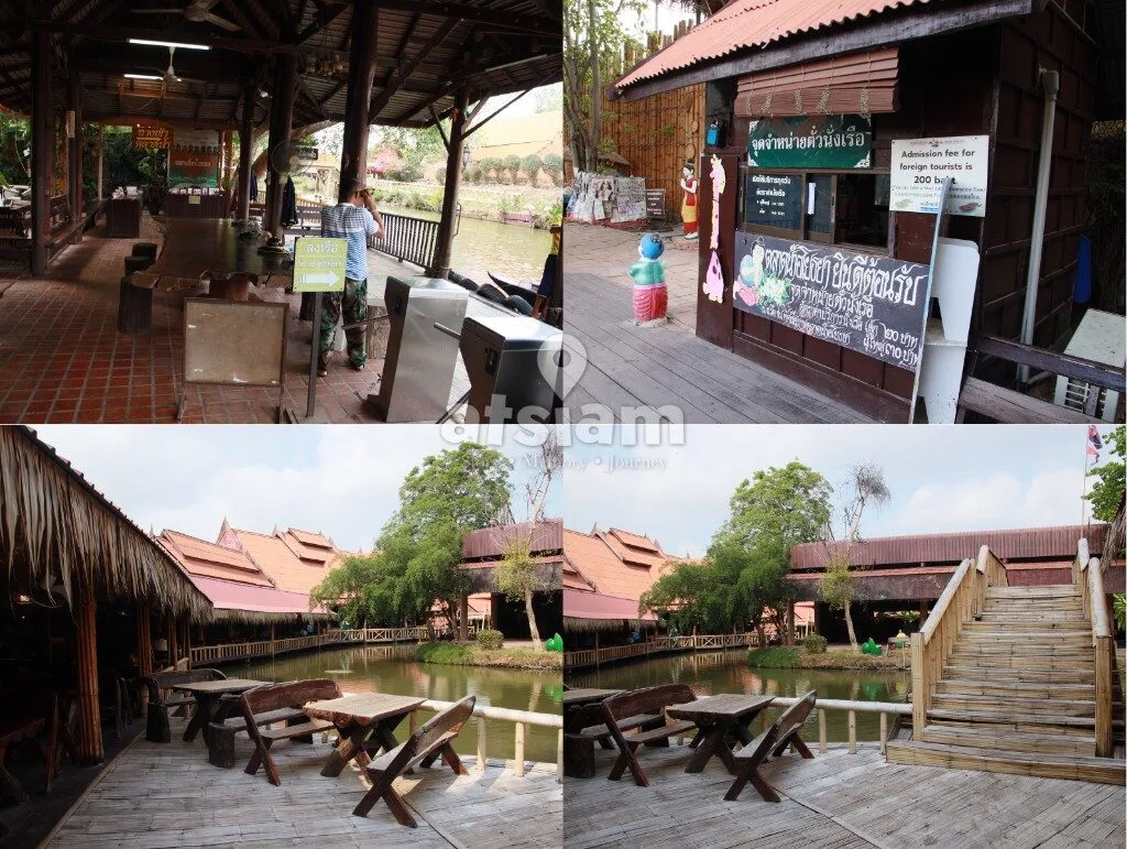 ตลาดน้ำอโยธยา อยุธยา - มนต์เสน่ห์กรุงศรีฯ เดินเพลิน ชิมช้อป ท่ามกลางบรรยากาศย้อนวันวาน
