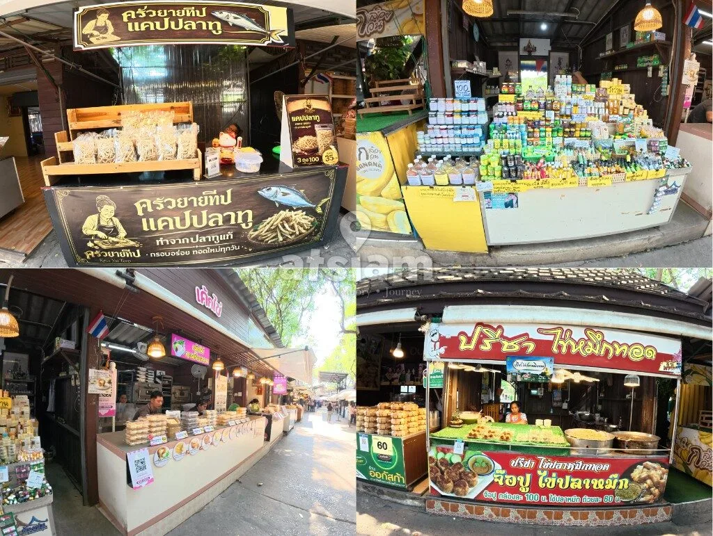 ตลาดหลวงปู่ทวด จังหวัดพระนครศรีอยุธยา — สัมผัสความสุขแบบพื้นบ้าน ใต้บารมีหลวงปู่องค์ใหญ่ที่หลอมรวมใจคนในชุมชน