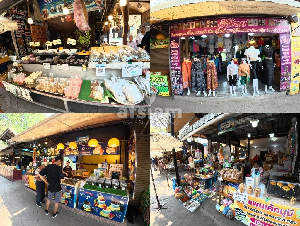 ตลาดหลวงปู่ทวด จังหวัดพระนครศรีอยุธยา — สัมผัสความสุขแบบพื้นบ้าน ใต้บารมีหลวงปู่องค์ใหญ่ที่หลอมรวมใจคนในชุมชน