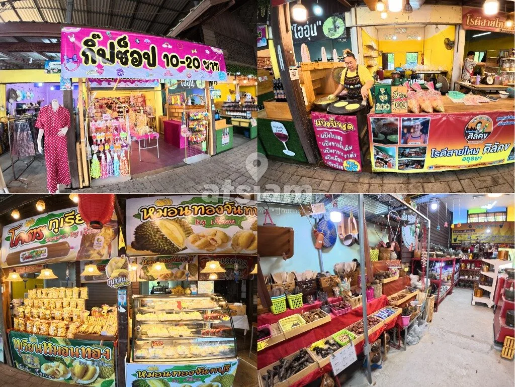 ตลาดหลวงปู่ทวด จังหวัดพระนครศรีอยุธยา — สัมผัสความสุขแบบพื้นบ้าน ใต้บารมีหลวงปู่องค์ใหญ่ที่หลอมรวมใจคนในชุมชน
