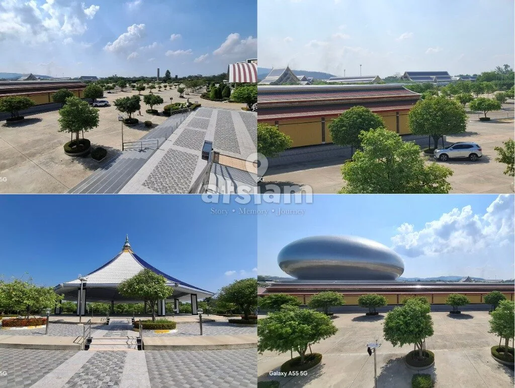 วัดพระพุทธแสงธรรม จังหวัดสระบุรี — พุทธศิลป์ร่วมสมัยในมหาวิหารทรงบาตรยักษ์ จุดบรรจบของงานดีไซน์และแรงศรัทธา