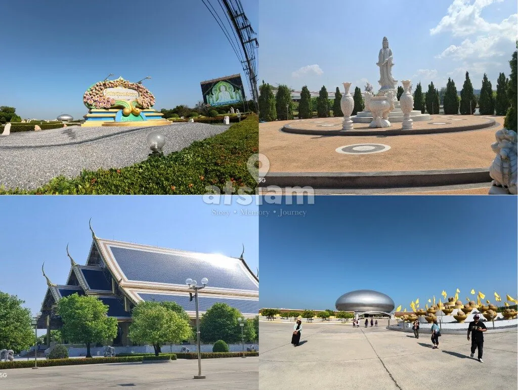 วัดพระพุทธแสงธรรม จังหวัดสระบุรี — พุทธศิลป์ร่วมสมัยในมหาวิหารทรงบาตรยักษ์ จุดบรรจบของงานดีไซน์และแรงศรัทธา