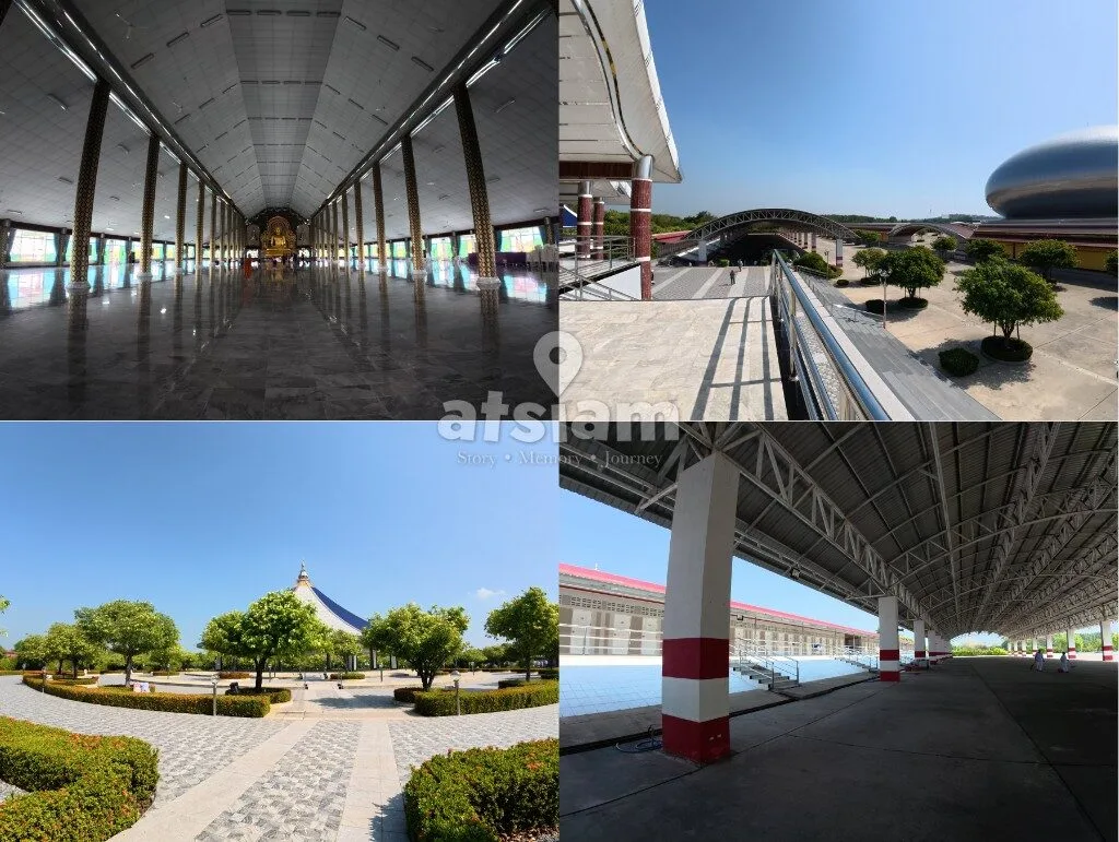 วัดพระพุทธแสงธรรม จังหวัดสระบุรี — พุทธศิลป์ร่วมสมัยในมหาวิหารทรงบาตรยักษ์ จุดบรรจบของงานดีไซน์และแรงศรัทธา